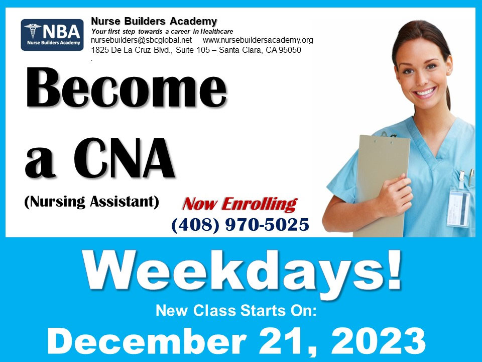 CNA Classes in Santa Clara, CA